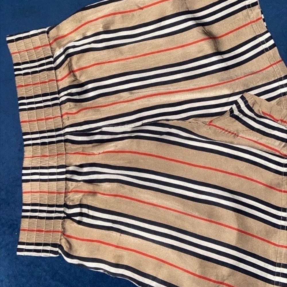 Burberry silk shorts